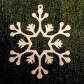 Pack 5 - 8 Bông Tuyết Treo - 8 Snowflakes To Hang - Thumbnail 7