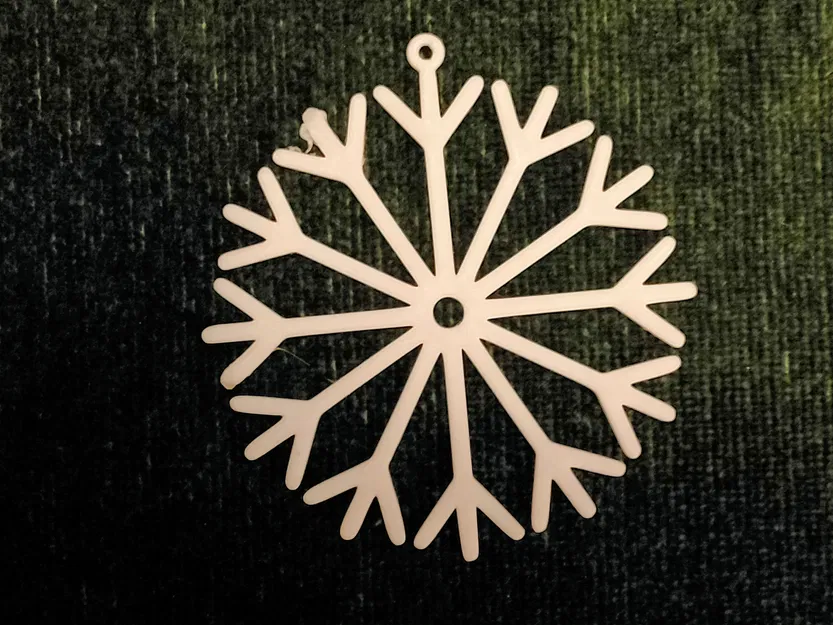 Pack 5 - 8 Bông Tuyết Treo - 8 Snowflakes To Hang - Image 8