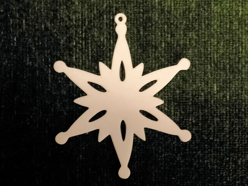 Pack 5 - 8 Bông Tuyết Treo - 8 Snowflakes To Hang - Image 9