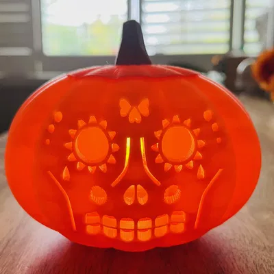 Jack-o-Lantern & Bí Ngô Đục Lỗ Có Phiên Bản Nến