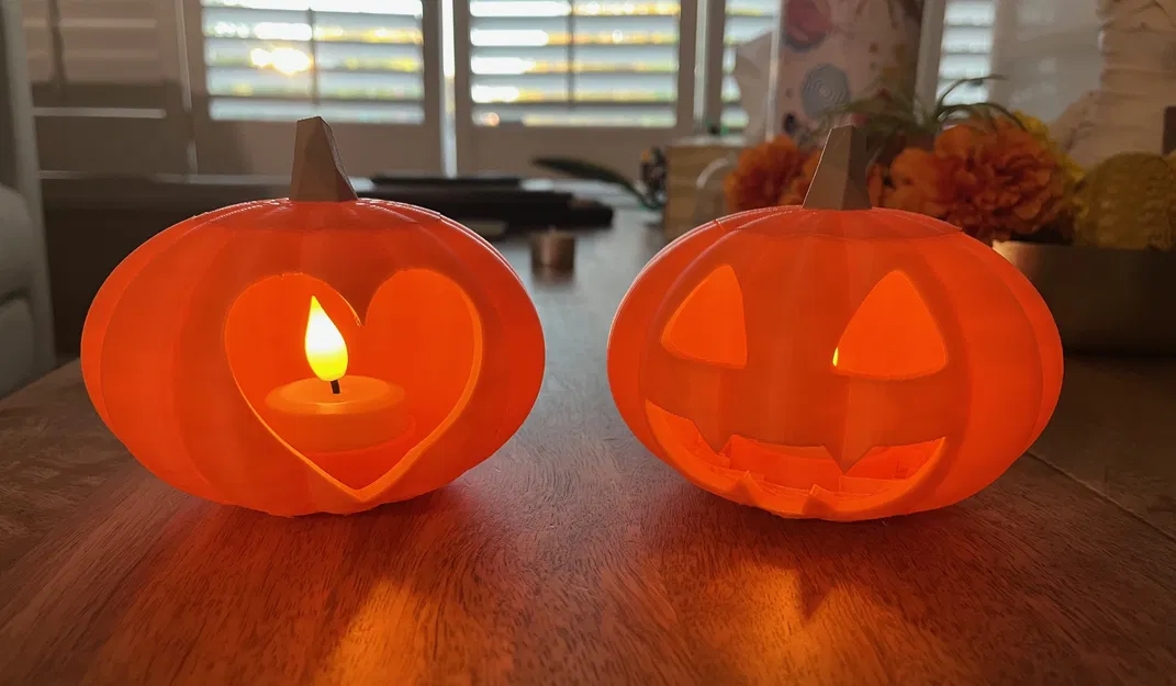 Jack-o-Lantern & Bí Ngô Đục Lỗ Có Phiên Bản Nến - Image 5