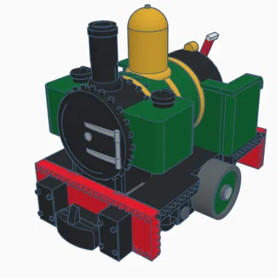 Mô hình đầu máy 009 Cracker cho TU-9a