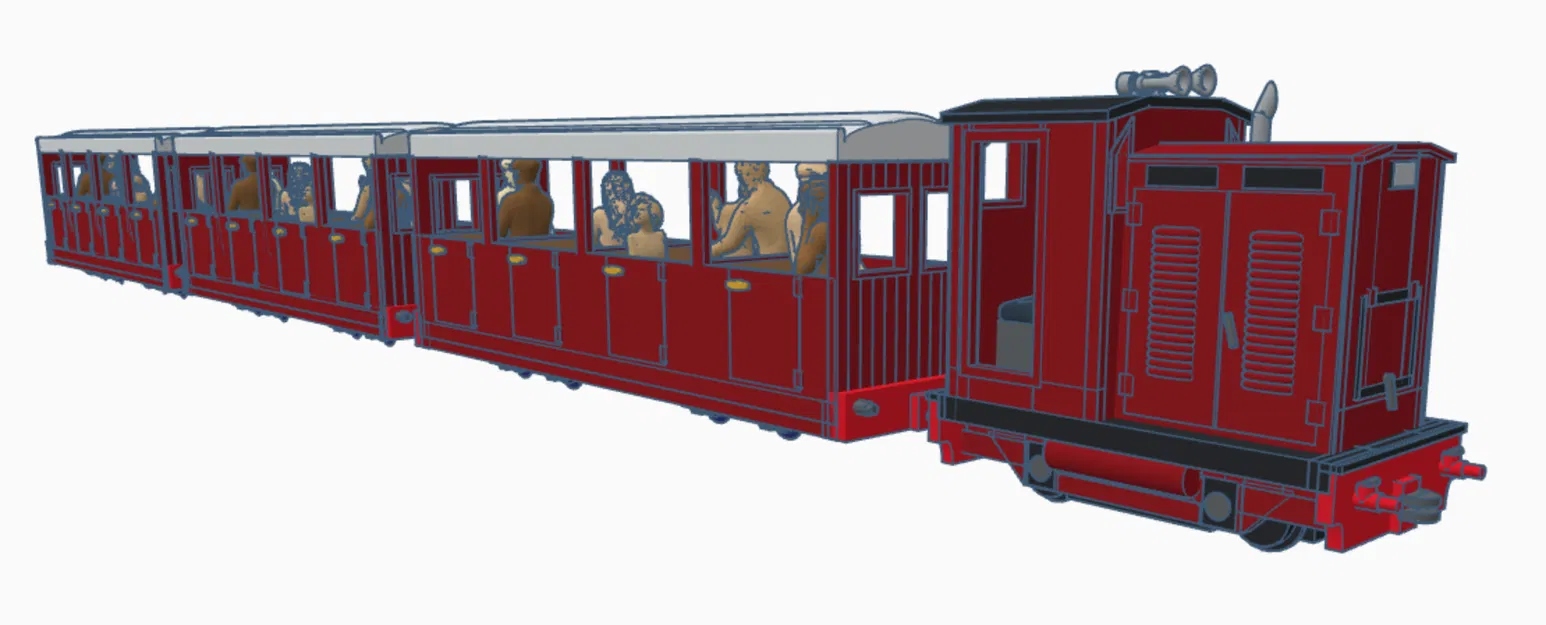 Toa Xe Lửa O9 Gauge Bush Mill - Image 5