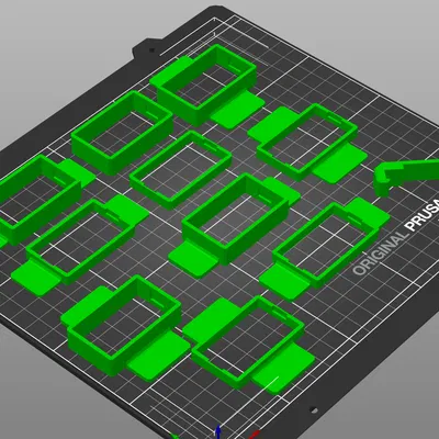 Kẹp và Khung Gắn Cảm Biến Đo Độ Ẩm (Nhiệt Độ và Độ Ẩm)