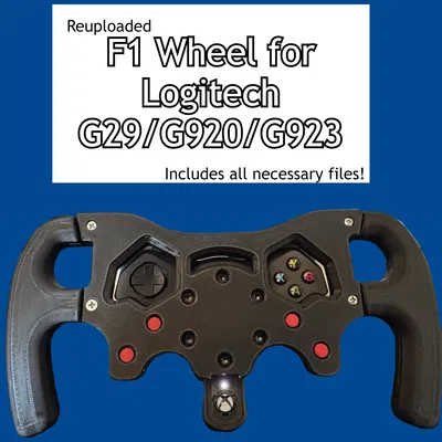 Tất cả File! - Bánh Lái F1 cho Logitech G29/G920/G923