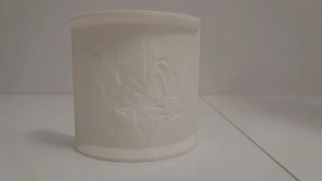 Mô Hình Lithophane Giáng Sinh Thánh Gia Để Bàn - Image 5