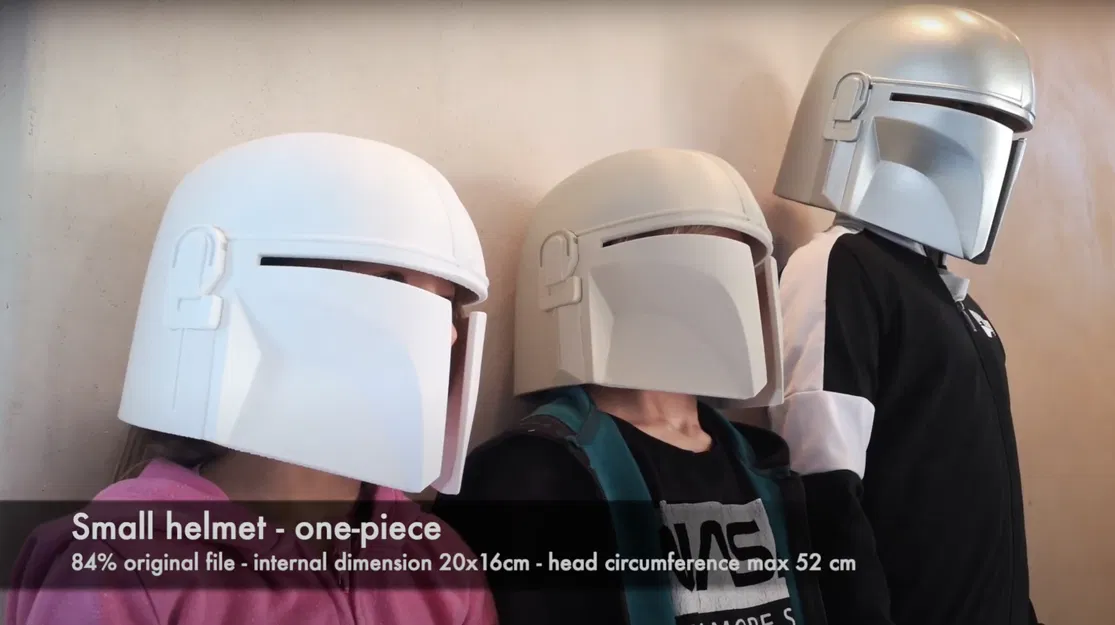Cách in mũ Mandalorian -> size S, M, L và cài đặt in 3D - Image 2