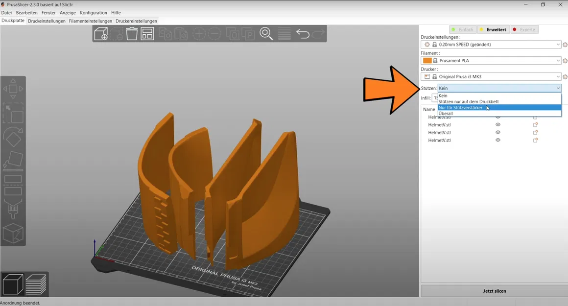 Cách in mũ Mandalorian -> size S, M, L và cài đặt in 3D - Image 4