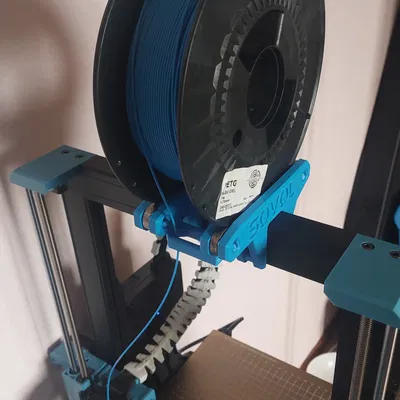 Giá đỡ cuộn filament có bạc đạn điều chỉnh cho Sovol SV06