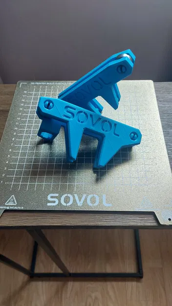 Giá đỡ cuộn filament có bạc đạn điều chỉnh cho Sovol SV06 - Image 2