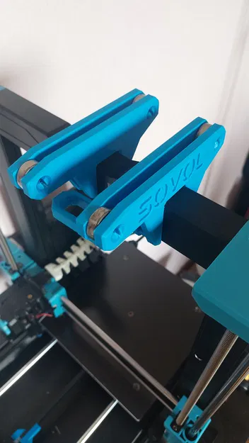 Giá đỡ cuộn filament có bạc đạn điều chỉnh cho Sovol SV06 - Image 5