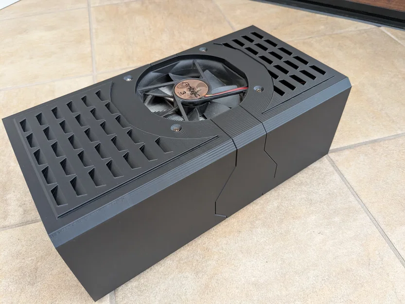 Vỏ Case Tối Giản Cho BC250 và Nguồn Flex PSU - Image 1