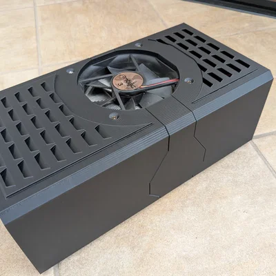 Vỏ Case Tối Giản Cho BC250 và Nguồn Flex PSU