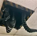 Hình Nộm Xenomorph Treo Trần - Thumbnail 1