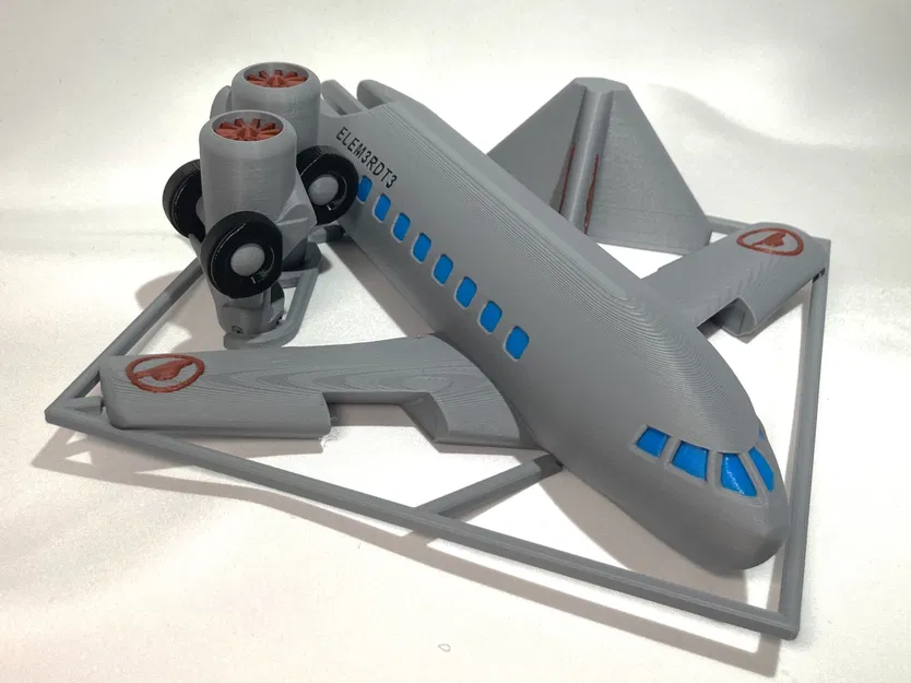 Bộ mô hình máy bay đồ chơi lắp ráp - Image 1