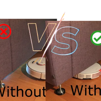 Chân đế sofa cho robot hút bụi (Mọi kích cỡ và cực kỳ chắc chắn!!!)