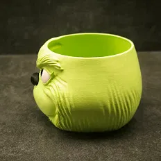 Tô Giáng Sinh Phong Cách Grinch Có Nón Santa