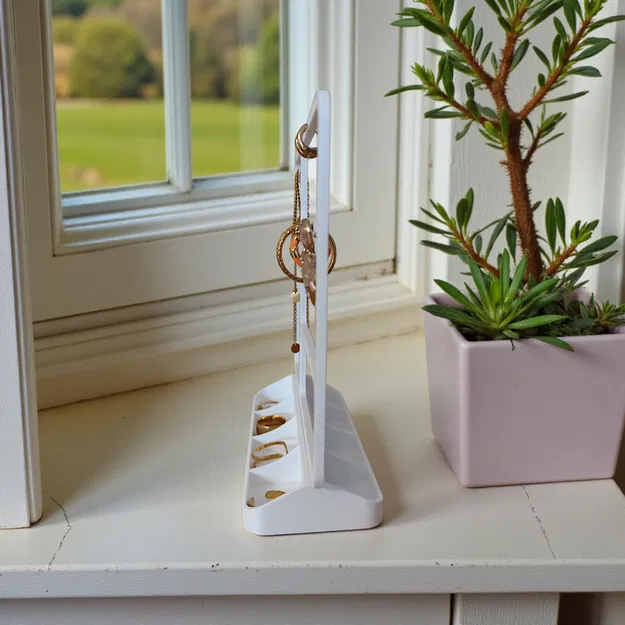 Kệ đựng trang sức cho hoa tai, nhẫn & vòng cổ - Image 4