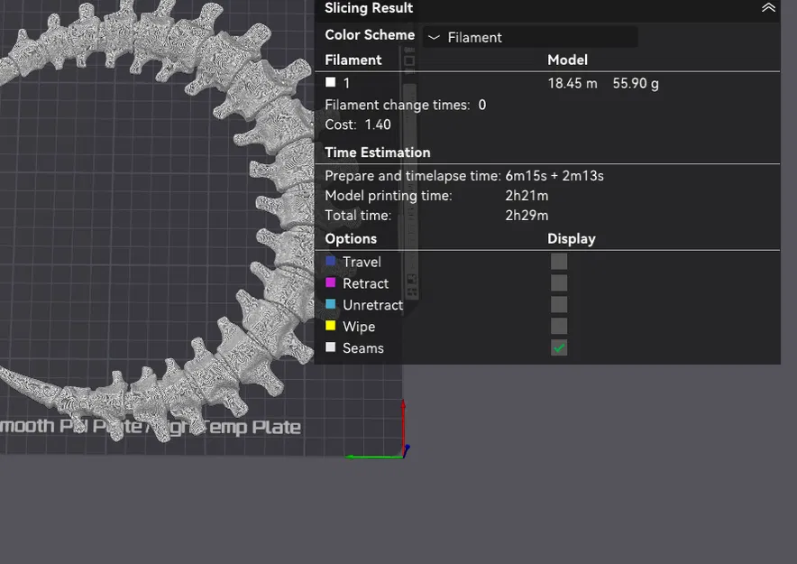 Trang Trí Tường Trăng Lưỡi Liềm Xương Sống - In 2 Giờ - Image 4