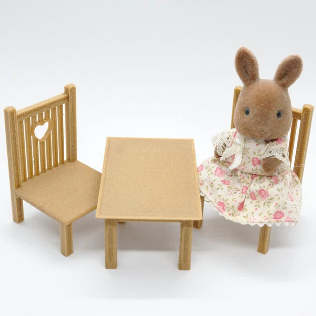 Nội thất Sylvanian Families - Bàn và Ghế - Image 2