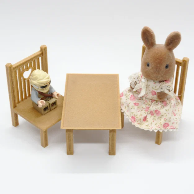 Nội thất Sylvanian Families - Bàn và Ghế - Image 3