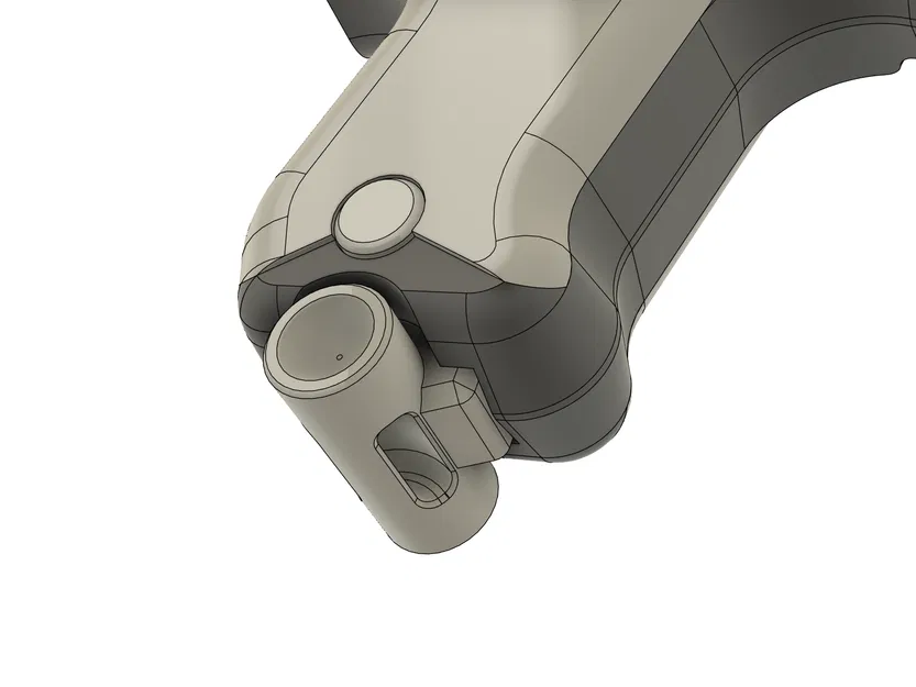 Móc Khóa Fidget In 3D Luger P08 Parabellum - Image 8