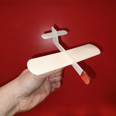 Máy Bay Lượn Phong Cách Retro Cho Nhựa PLA Nhẹ (LW-PLA)