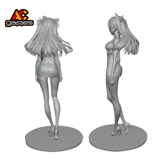 Asuka Minifalda Evangelion - Mô Hình 3D - Image 2