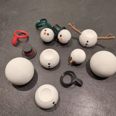 Người Tuyết Nam Châm Khớp Nối Fidget