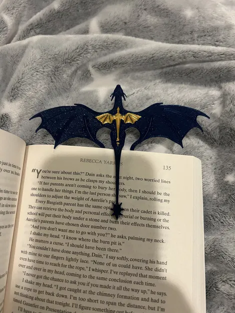 Bookmark Rồng Tairn và Andarna - Truyện Fourth Wing - Image 3