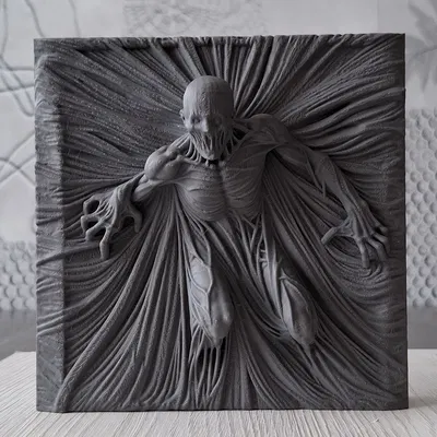 Emergence 3 - Tác phẩm Phù điêu