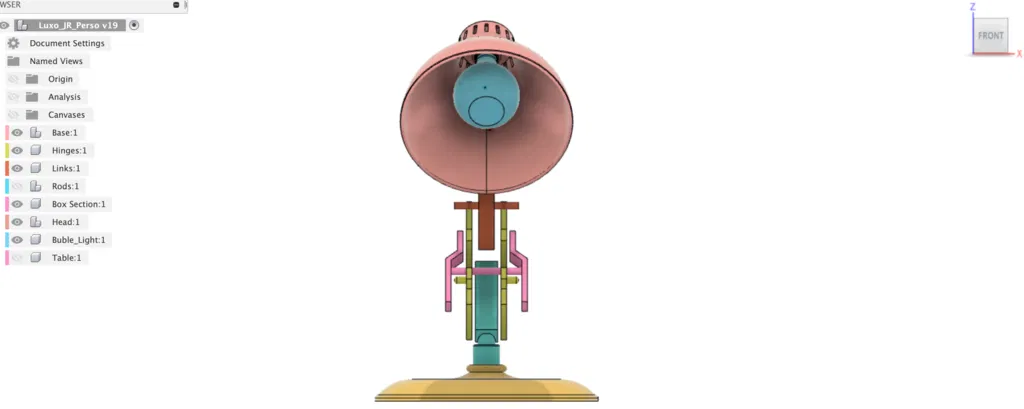 Đèn Luxo Jr Pixar cho máy in 200x200mm có đèn LED - Image 12