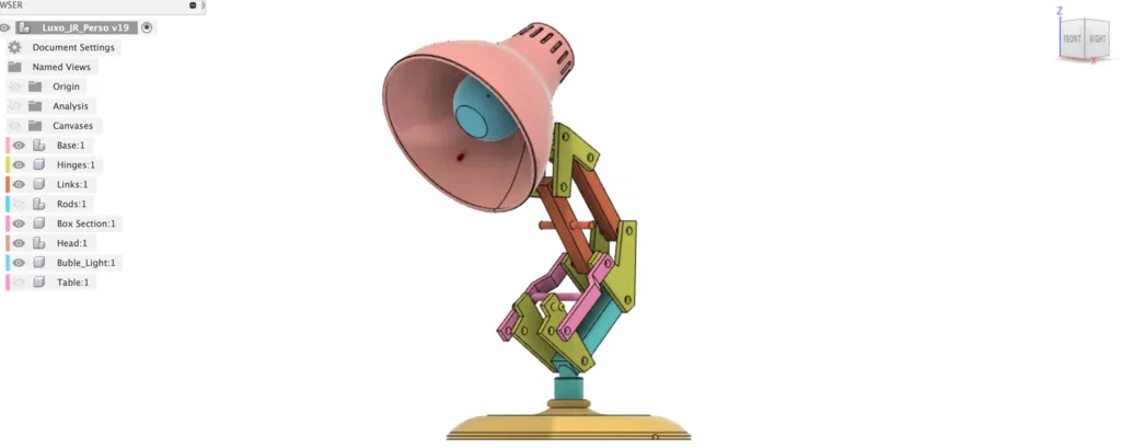 Đèn Luxo Jr Pixar cho máy in 200x200mm có đèn LED - Image 13