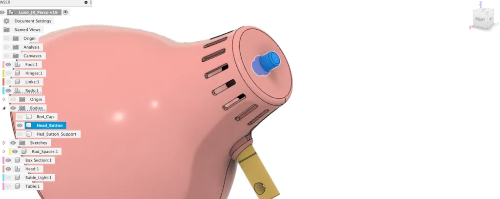 Đèn Luxo Jr Pixar cho máy in 200x200mm có đèn LED - Image 27