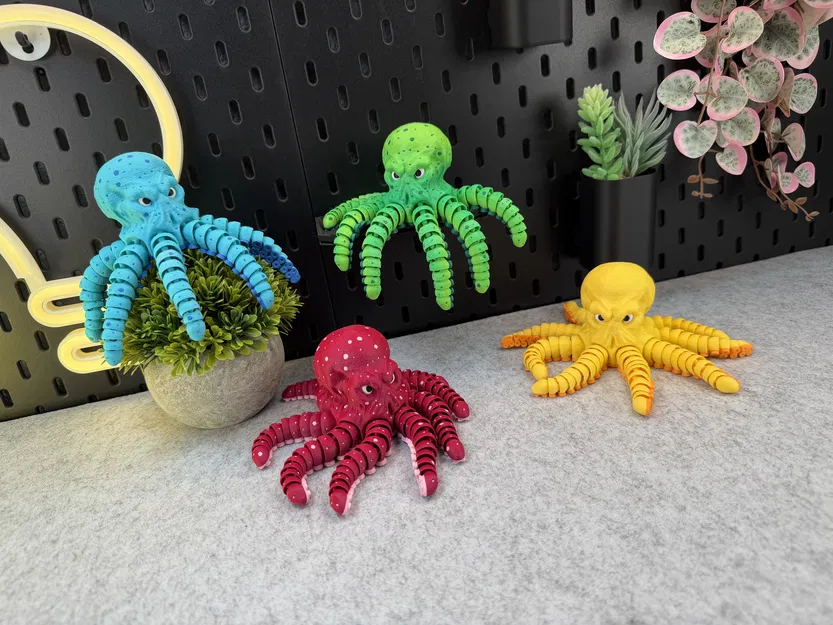 Bạch Tuộc Khớp Nối Articulated Octopus - Image 3