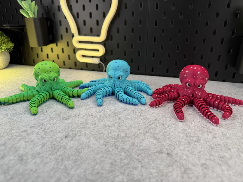 Bạch Tuộc Khớp Nối Articulated Octopus - Image 4