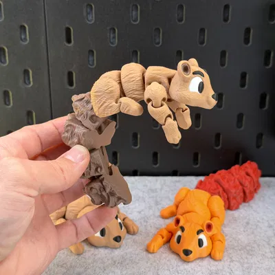 Sóc Dễ Thương Có Khớp Nối