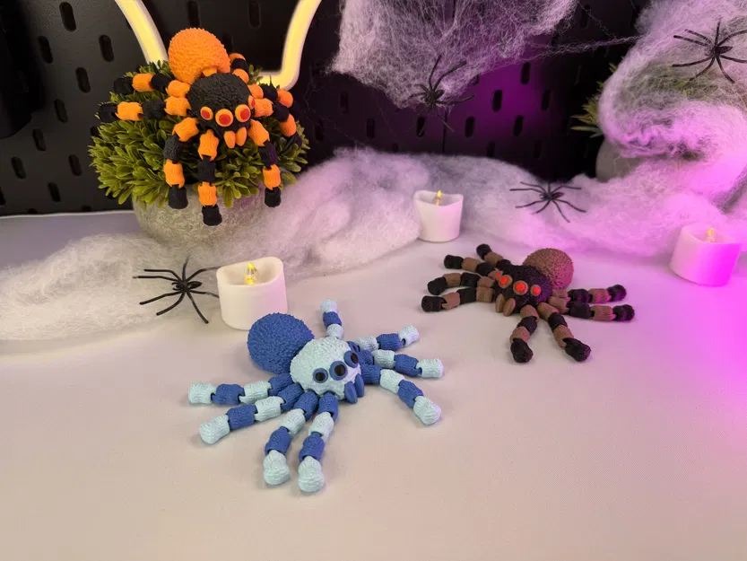 Flexi Spider 2 (Khớp nối) - Mẫu In 3D - Image 2