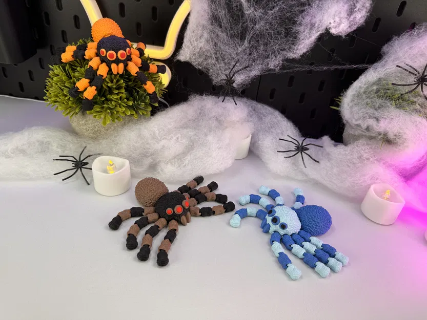 Flexi Spider 2 (Khớp nối) - Mẫu In 3D - Image 5