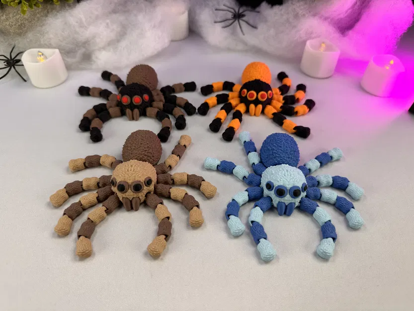 Flexi Spider 2 (Khớp nối) - Mẫu In 3D - Image 6