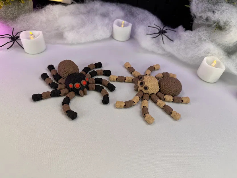 Flexi Spider 2 (Khớp nối) - Mẫu In 3D - Image 8