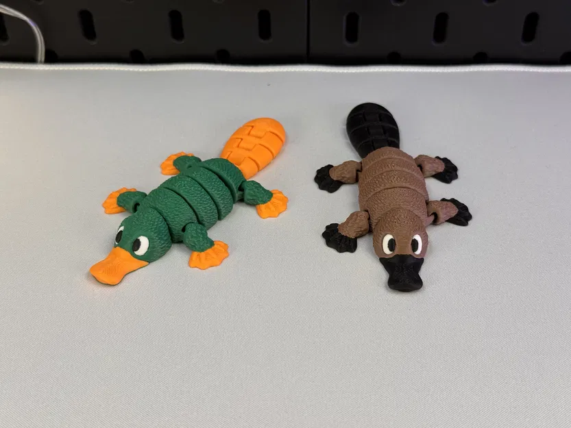 Thú Mỏ Vịt Dễ Thương Khớp Nối Articulated Cute Platypus - Image 1