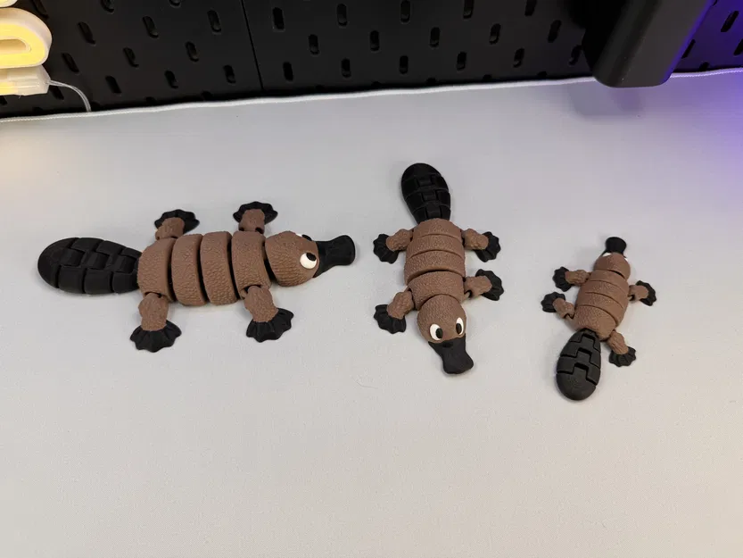 Thú Mỏ Vịt Dễ Thương Khớp Nối Articulated Cute Platypus - Image 5