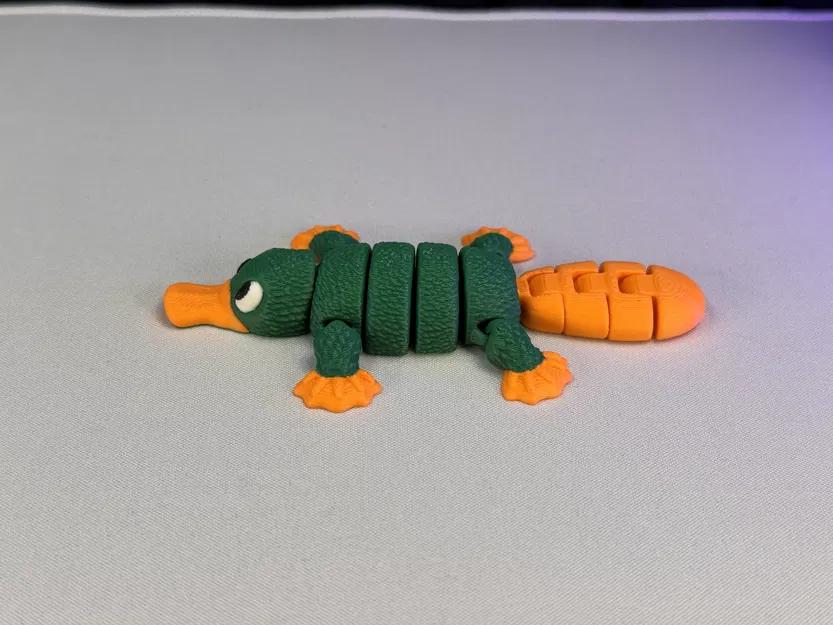 Thú Mỏ Vịt Dễ Thương Khớp Nối Articulated Cute Platypus - Image 7