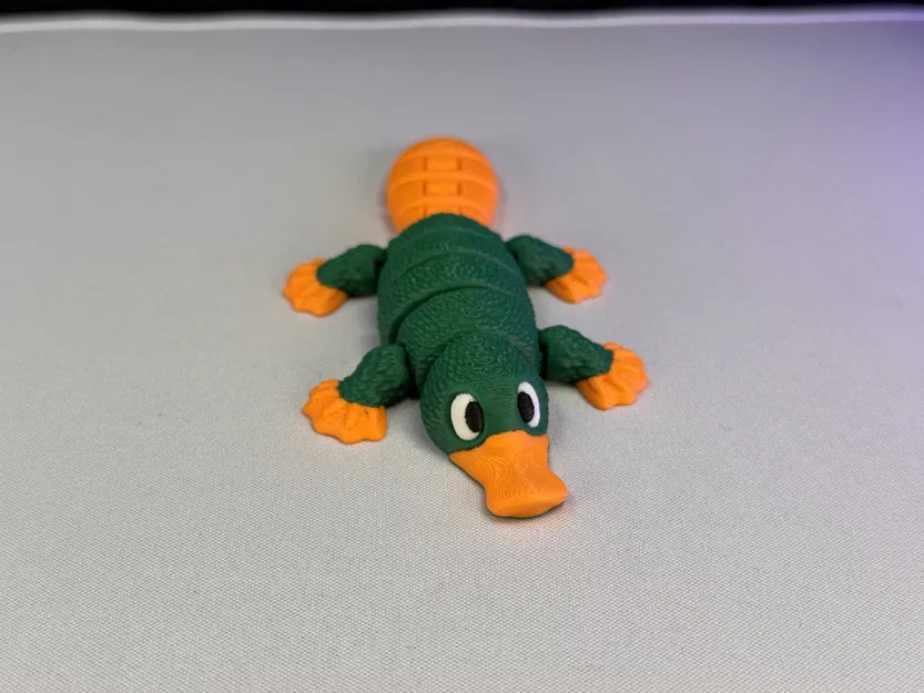 Thú Mỏ Vịt Dễ Thương Khớp Nối Articulated Cute Platypus - Image 8