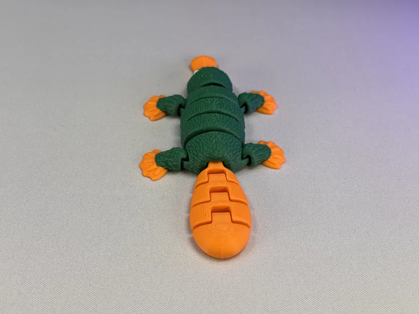 Thú Mỏ Vịt Dễ Thương Khớp Nối Articulated Cute Platypus - Image 9