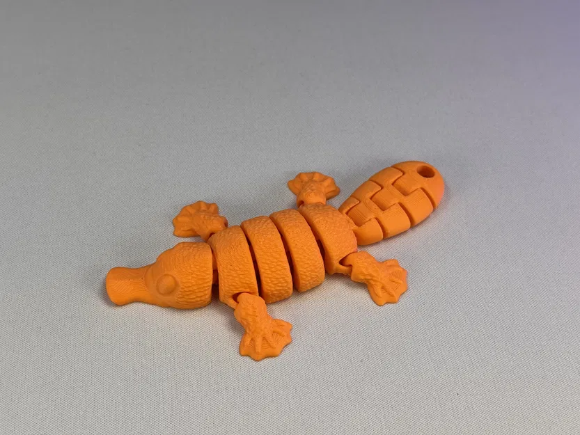 Thú Mỏ Vịt Dễ Thương Khớp Nối Articulated Cute Platypus - Image 16