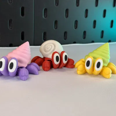 Cua Ẩn Sĩ Dễ Thương Có Khớp Nối (Phiên Bản 2)