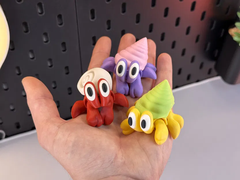 Cua Ẩn Sĩ Dễ Thương Có Khớp Nối (Phiên Bản 2) - Image 2