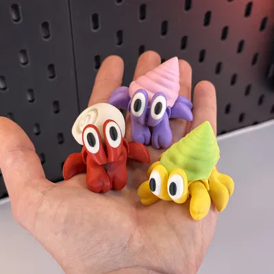 Cua Ẩn Sĩ Dễ Thương Có Khớp Nối (Phiên Bản 2)